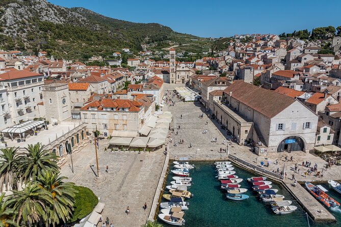 Split/Trogir: Blue Cave, Vis and Hvar Small Group Tour - Stupišće rocket base and quick cliff stops you can actually use
