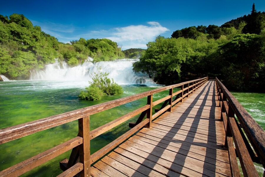 Split & Trogir: Krka Waterfalls & Swimming in Primošten - The Bus Ride Between Trogir, Split, and Krka Gives You Context Fast