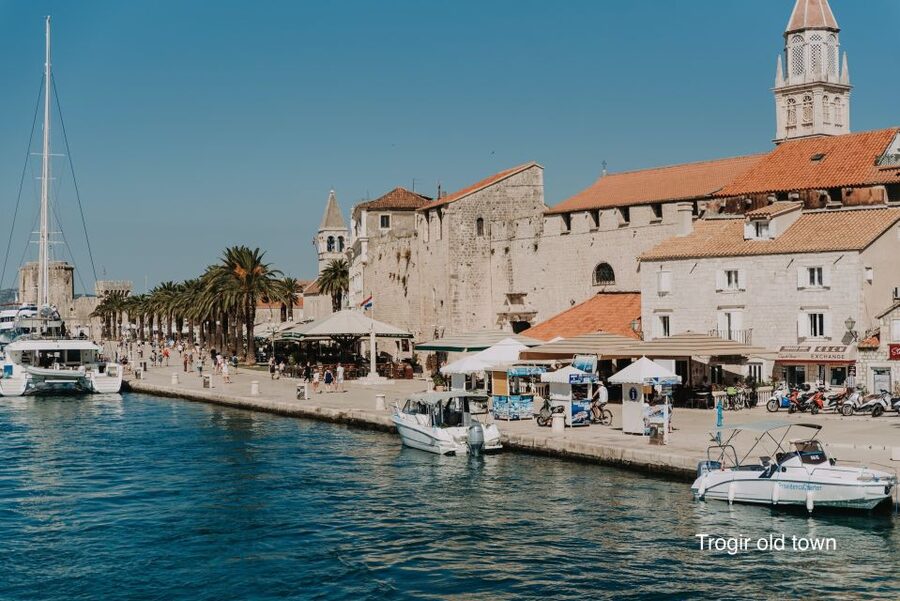 Split & Trogir: Private Blue Lagoon & Wine Tasting Boat Tour - Split or Trogir departure: how the day starts right