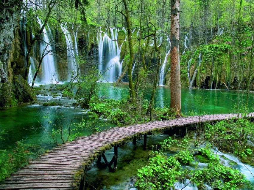 Split/Trogir to Zagreb: Private Transfer with Plitvice Lakes - Plitvice Lakes National Park: 16 lakes, 90+ waterfalls, and wooden pathways
