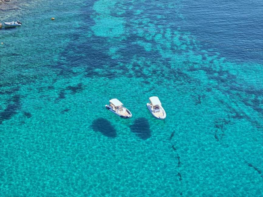 Split/Trogir: Trogir, Blue Lagoon, and Solta Speedboat Trip - Meeting in Split: Choose Matejuška or Obala bana Berislavića