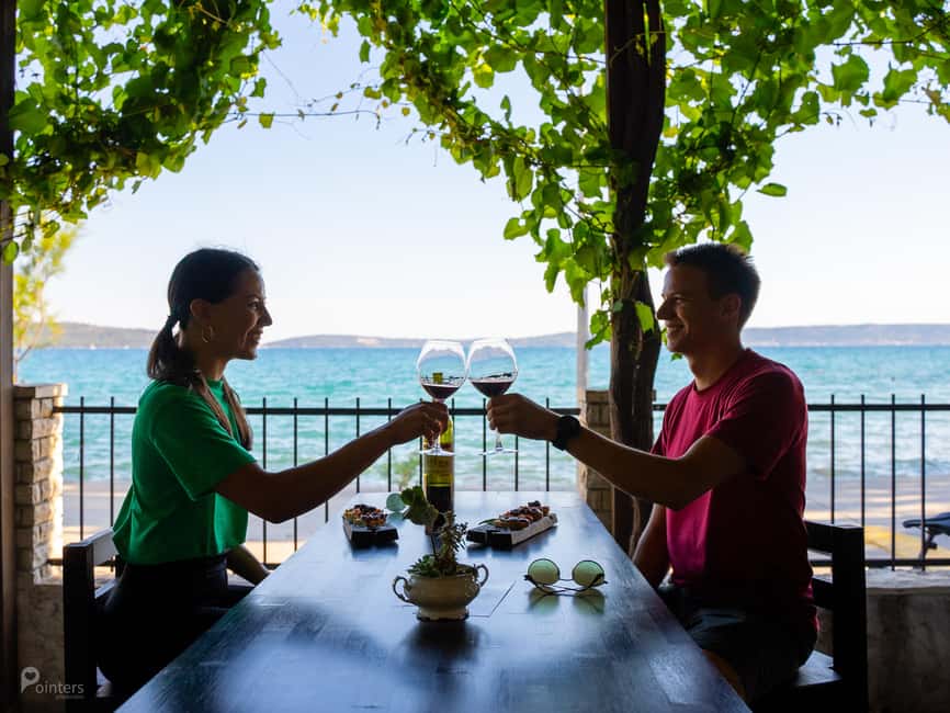 Split&Trogir: Wine Tasting at Seafront Winery - The Tricolori lineup: Maraština, Tribus Rosé, and Kaštelanski Crljenak