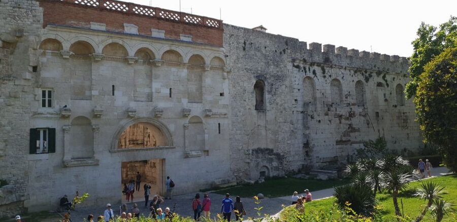 Split: Walking tour of Split with a 'Magister' of History - Entering Diocletian’s Palace from the Bronze Gate