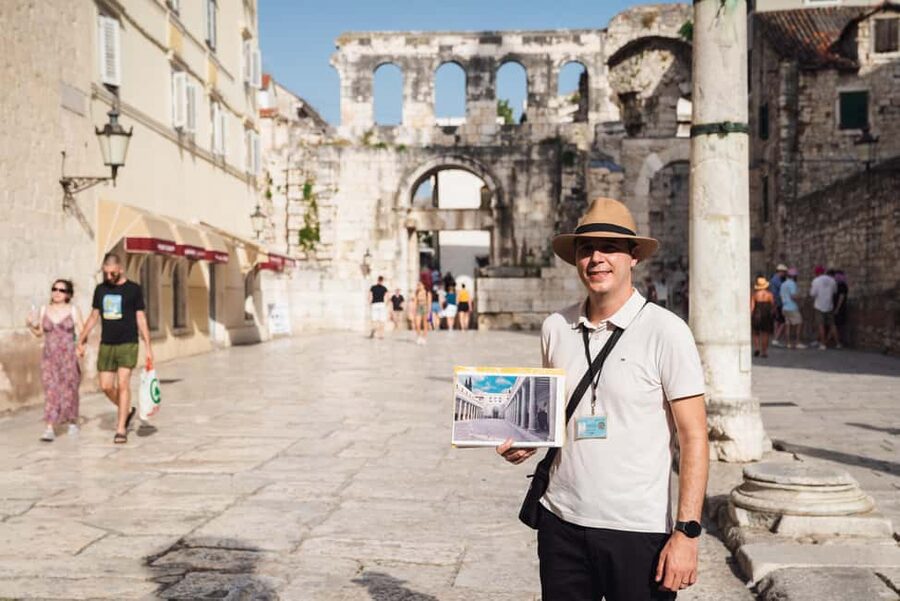 Split: Walking tour of Split with a 'Magister' of History - Diocletian’s Cellars, basement halls, and why underground matters