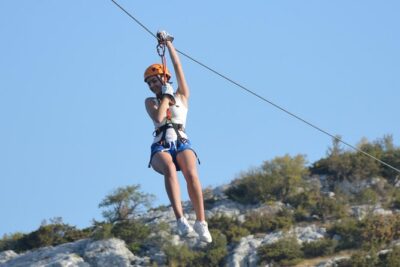 Split Zipline Adventure with Optional Transfer