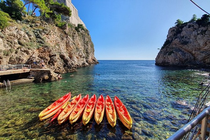 Sunset Sea Kayaking and Wine Dubrovnik - Swimming and snorkeling stops, plus the cave moment