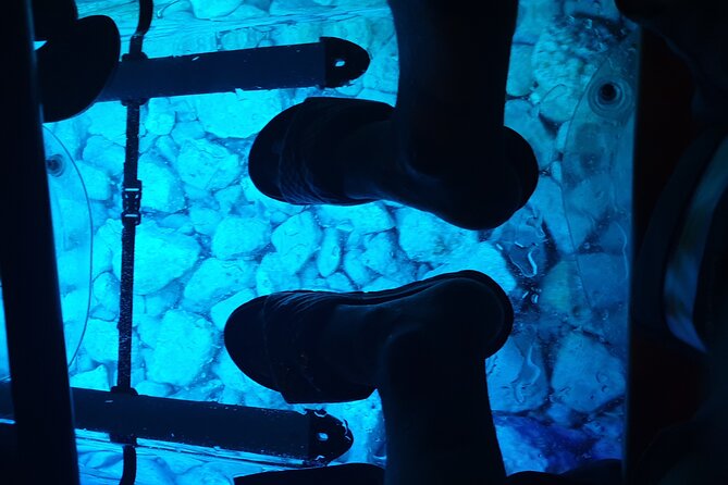 Transparent Kayak Night Glow Experience from Pula - The cave stop and the included wine or beer