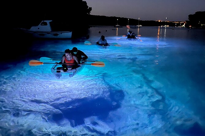 Transparent Kayak Night Glow Experience from Pula - Who should book, and who should skip this night glow kayak