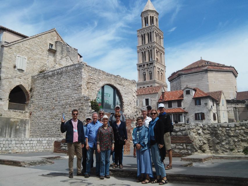 Trogir: Old Town Guided Walking Tour - From the promenade to Kamerlengo Fortress, the view sets the tone