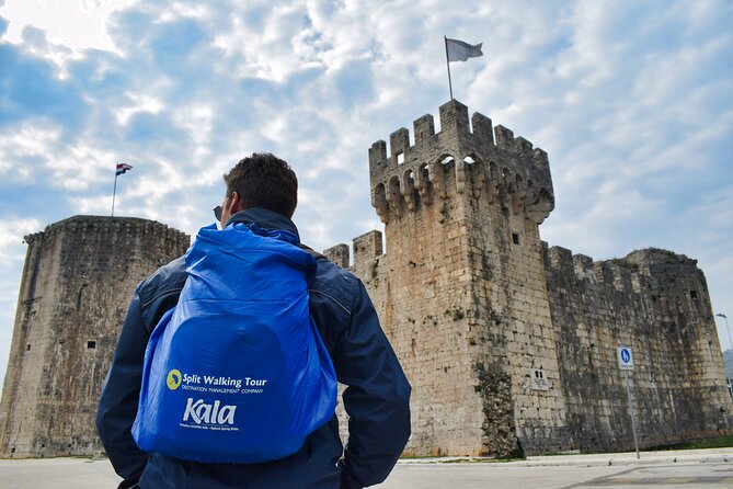 Trogir Old Town Walking Tour - St. Lawrence Cathedral and the city square stops