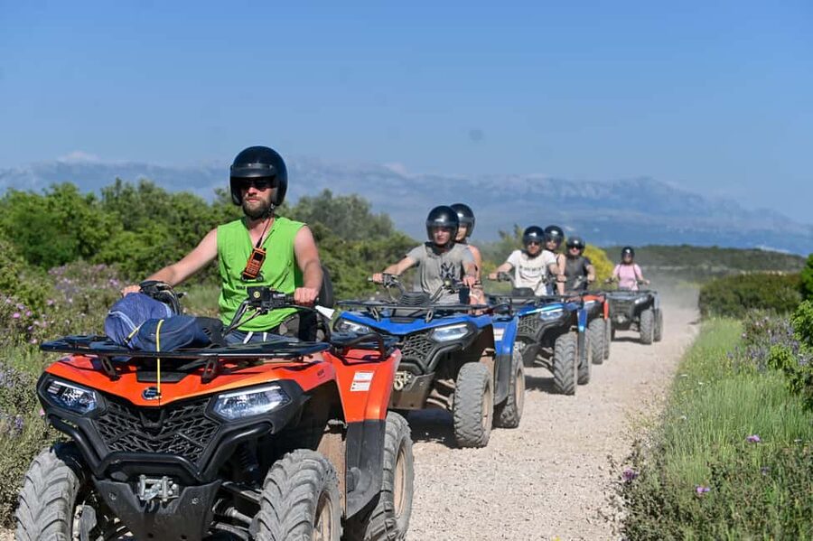 Trogir, Žedno: Čiovo Island 100% Off-Road Quad ATV Tour - Key highlights worth planning around