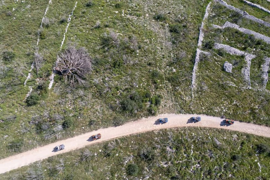 Trogir, Žedno: Čiovo Island 100% Off-Road Quad ATV Tour - Who should skip it