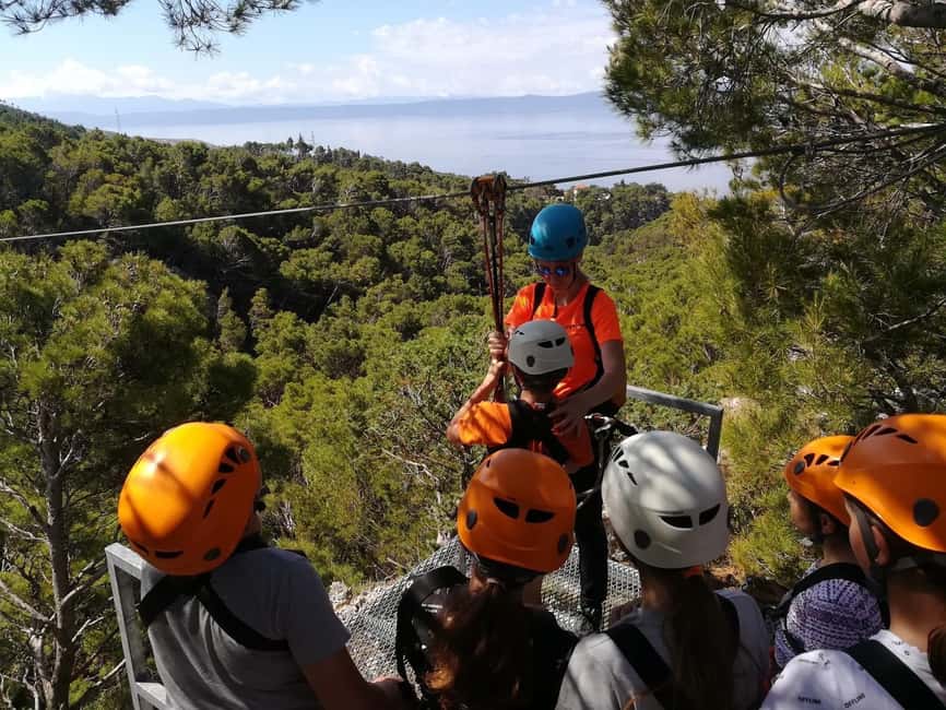Tučepi: Zip Line Experience - What Happens on Arrival: Pickup, Gear, and the Flow of the Experience