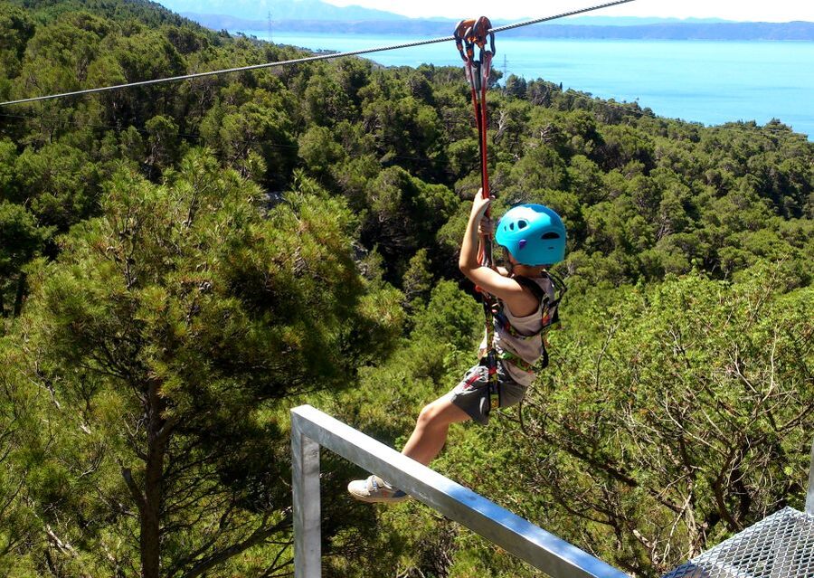 Tučepi: Zip Line Experience - Family-Friendly Zip Lining in Tučepi, With Tandem Options for Kids