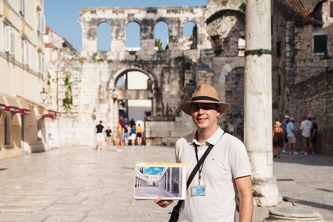 Walking Tour of Split with a 'Magister' of History - Stop 5: Eastern (Silver) Gate gives you the palace in a single frame