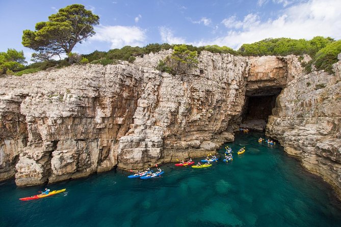 X-Adventure Sea Kayaking Half Day Tour in Dubrovnik - Betina Cave Beach Break: Snorkeling Gear and a Real Swim Pause