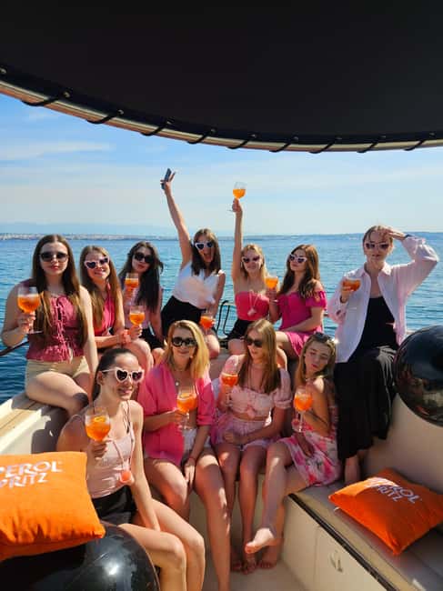 Zadar: 3 Islands Luxury Boat Tour with Aperol Spritz - Final anchor between Ugljan and Školjić: swim, sun, and easy exploring
