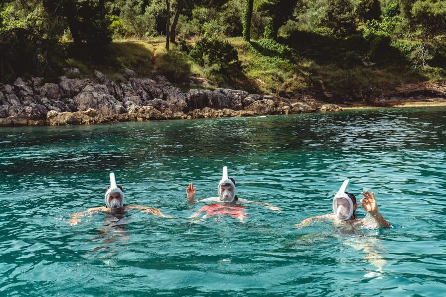 Zadar: 3 Islands Luxury Boat Tour with Aperol Spritz - On-board perks: full-face snorkel masks and Aperol Spritz that tastes right