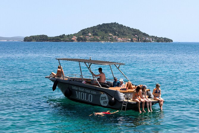 Zadar: 3 Islands Luxury Boat Tour with Aperol Spritz & Snorkeling - How the Skippers Affect the Day (Edi, Eddy, Mario)