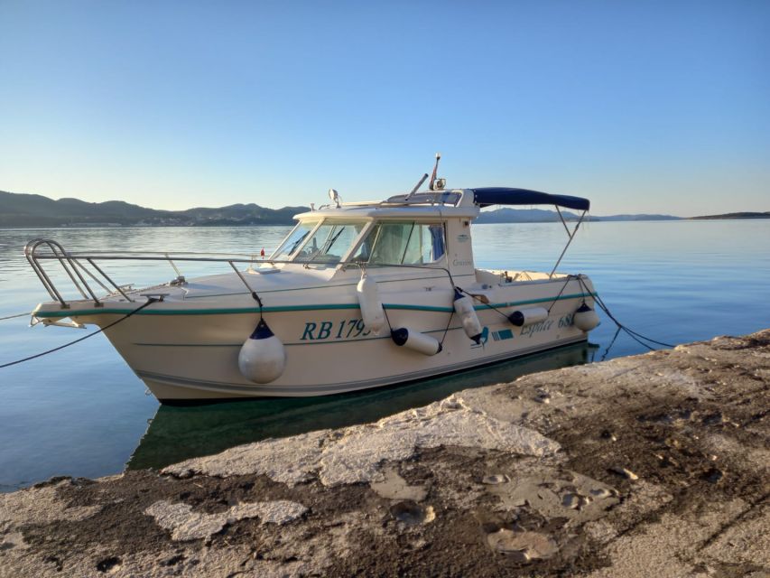 Zadar: Boat tour Half day -5 hours - Meeting at Obala kneza Branimira 27 and what to do before you board