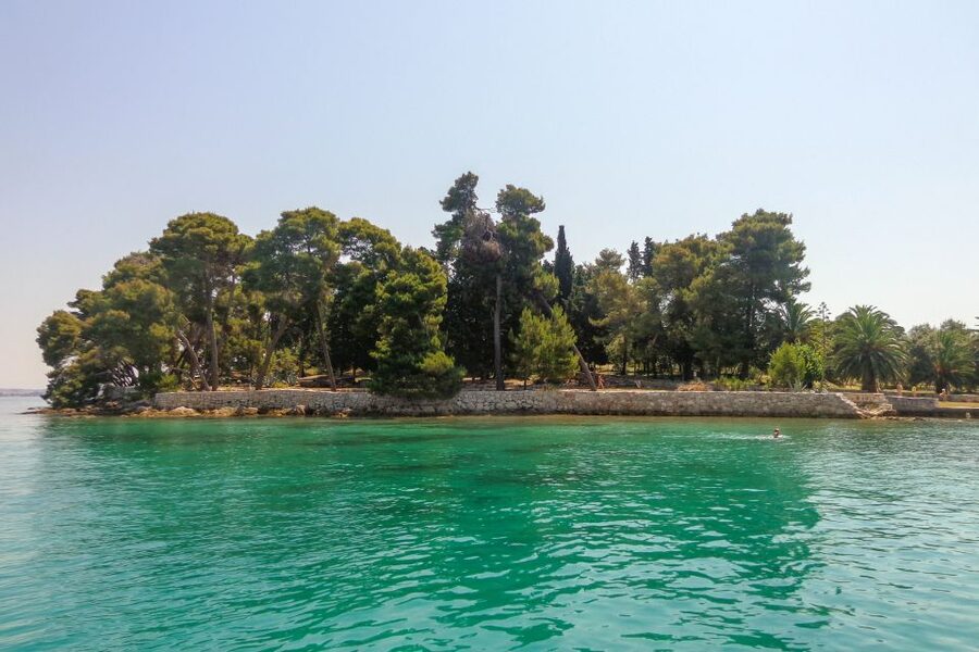 Zadar Half Day Sailing Trip - The Ugljan swimming and snorkeling stop, clear water plus real break time