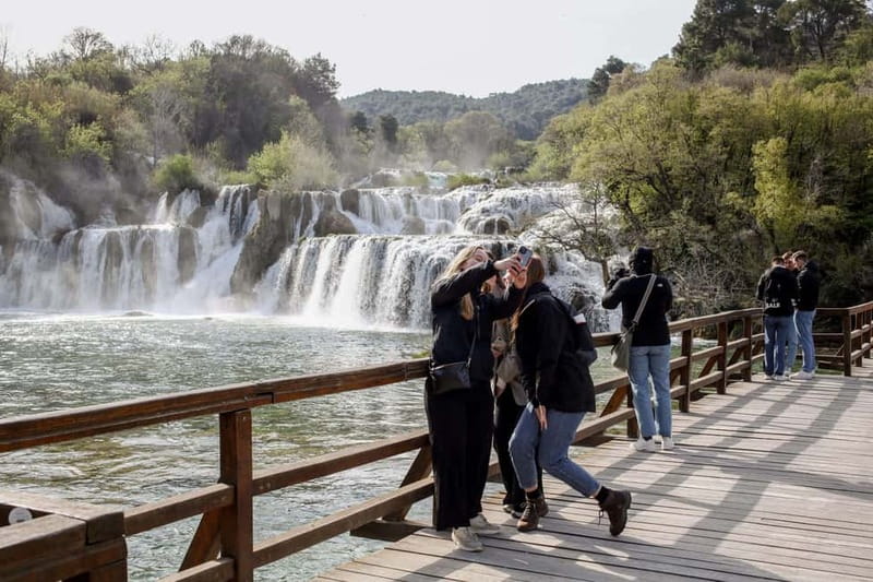 Zadar: Krka Waterfalls, Food & Wine Tasting, & Old Town Tour - Sladić Winery tasting: four pours, olive oil, and cheese pairing