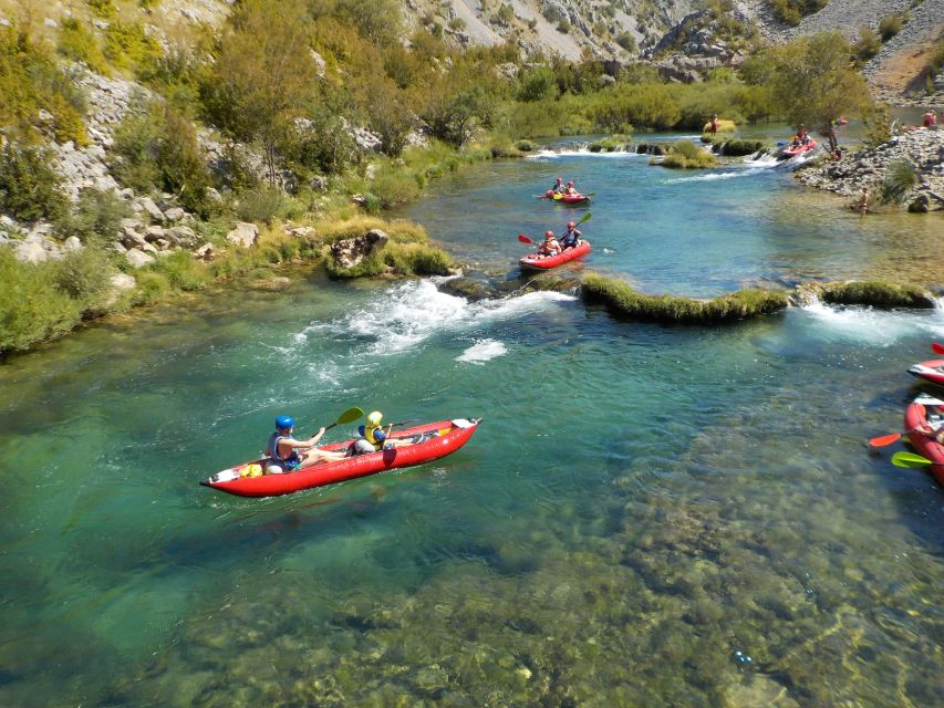 Zadar: River Zrmanja Guided Kayak Safari & Waterfalls - The waterfall moment: Visoki buk (10 meters) and a short walk workaround