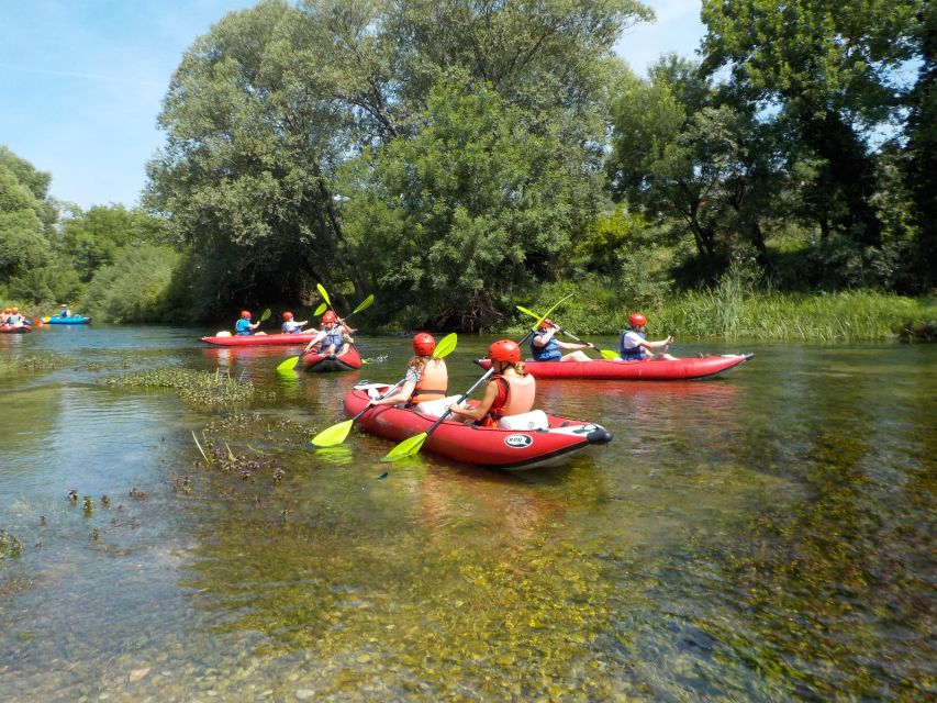 Zadar: River Zrmanja Guided Kayak Safari & Waterfalls - Meeting point and timing: how to make the start easy