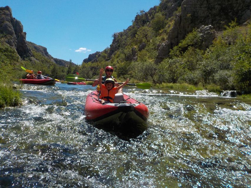 Zadar: River Zrmanja Guided Kayak Safari & Waterfalls - What to bring: swimwear, towel, and sunscreen that won’t wreck the water