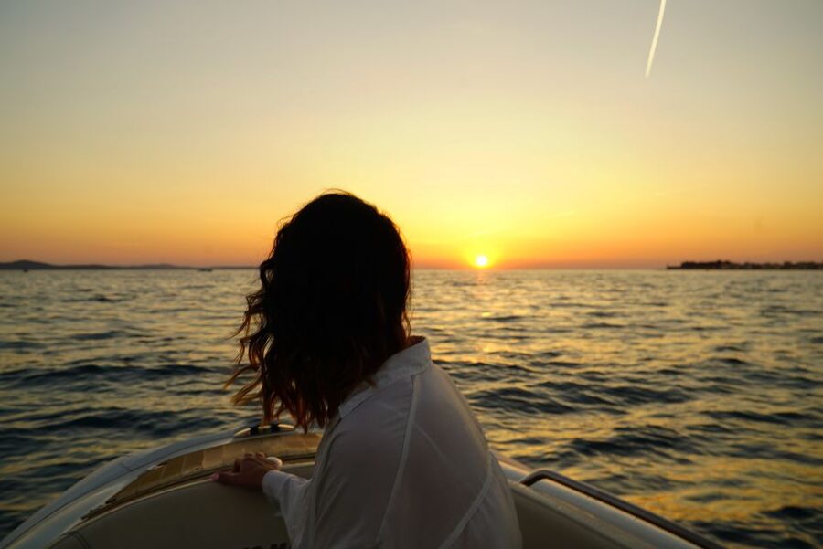 Zadar: Sunset and Night Cruise with Unlimited Sparkling Wine - First Leg Away From Shore: 10 Minutes of Getting Your Bearings