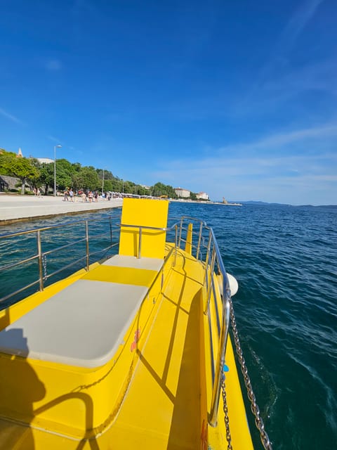 Zadar: Yellow Semi-Submarine Underwater Exploration Tour - Below-deck marine life spotting and the local ecosystem talk