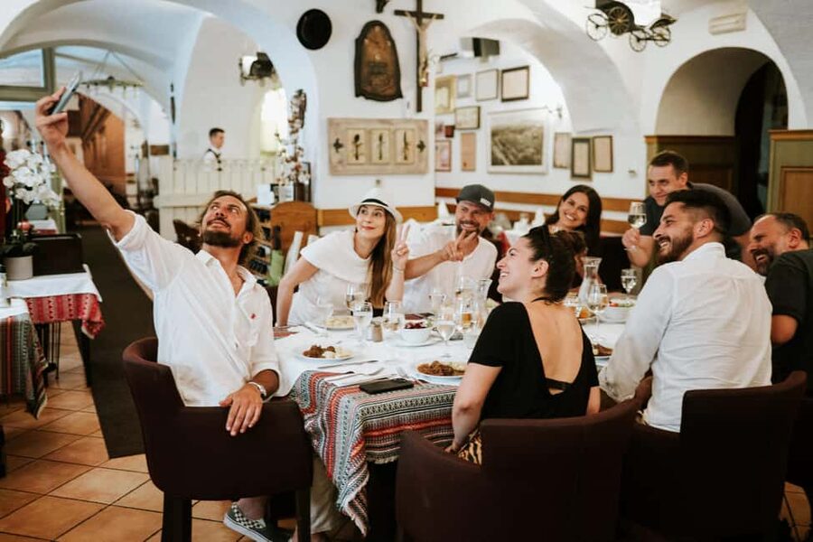 Zagreb: Restaurants, Food & Old Town Walking Tour - Gric Tunnel and Krvavi Most Street: Zagreb gets weirder in a good way