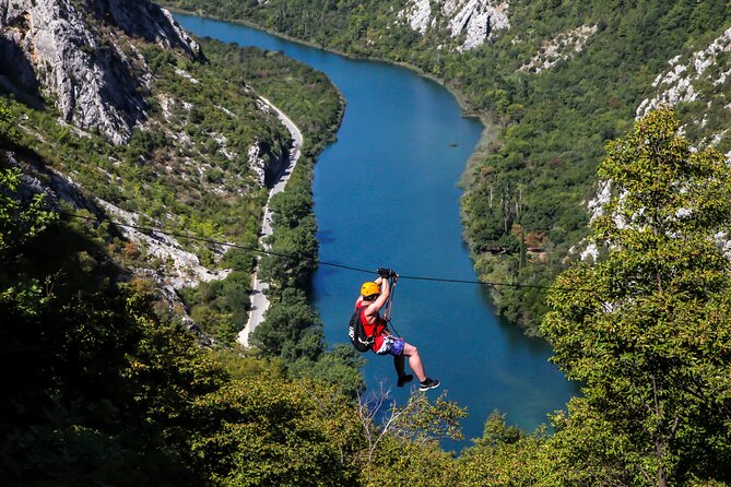 Zipline Croatia: Cetina Canyon Zipline Adventure from Omis - Getting From Split To the Omis Start Point